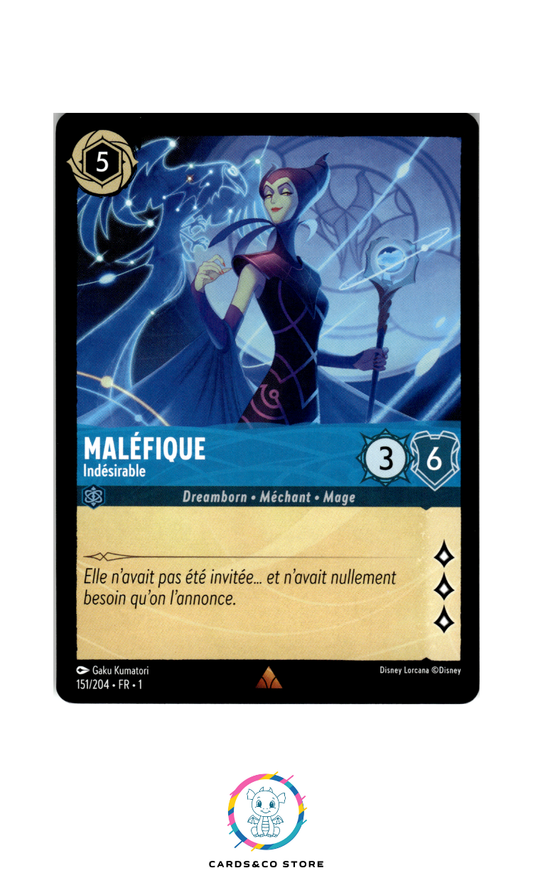 Maléfique, Indésirable - 151/204 - Rare