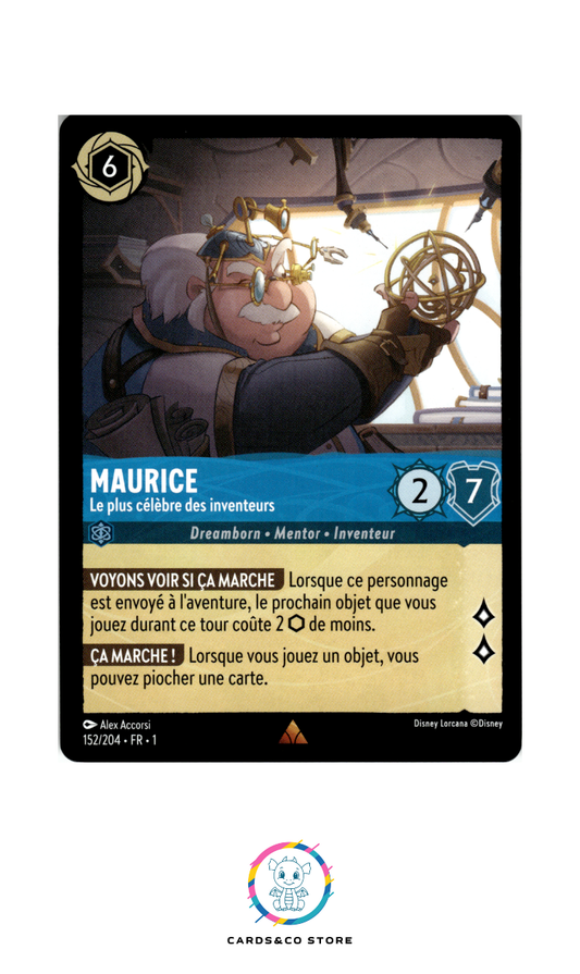Maurice, Le plus célèbre des inventeurs - 152/204 - Rare