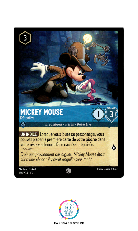 Mickey Mouse, Détective - 154/204 - Commune