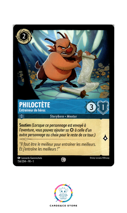Philoctète, Entraineur de héros - 156/204 - Commune