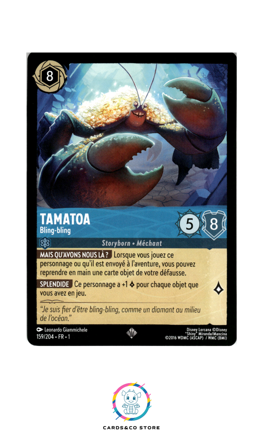 Tamatoa, Bling-bling - 159/204 - Super Rare
