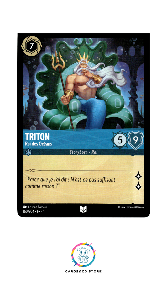 Triton, Roi des Océans - 160/204 - Peu commune