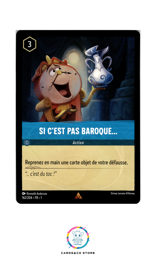 Si c'est pas baroque - 162/204 - Rare