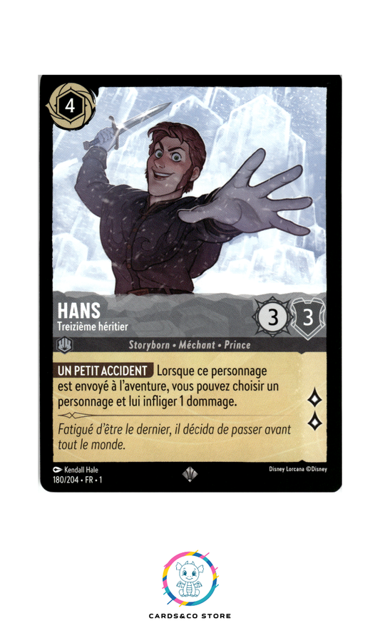 Hans, Treizième héritier - 180/204 - Super Rare