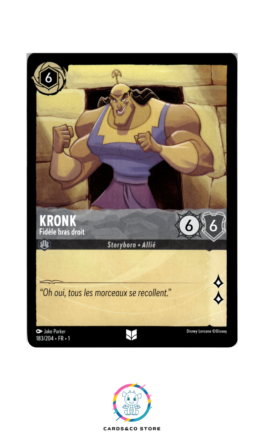 Kronk, Fidèle bras droit - 183/204 - Peu commune