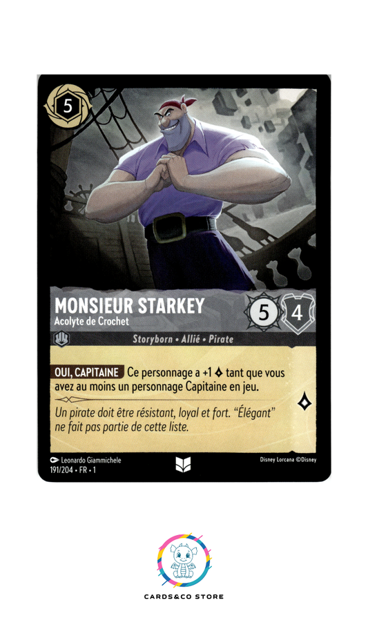Monsieur Starkey, Acolyte de Crochet - 191/204 - Peu commune