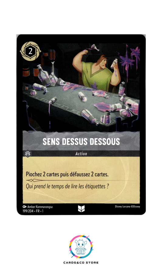 Sens Dessus Dessous - 199/204 - Peu commune