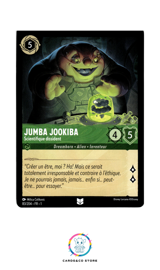 Jumba Jookiba, Scientifique dissident - 83/204 - Peu commune