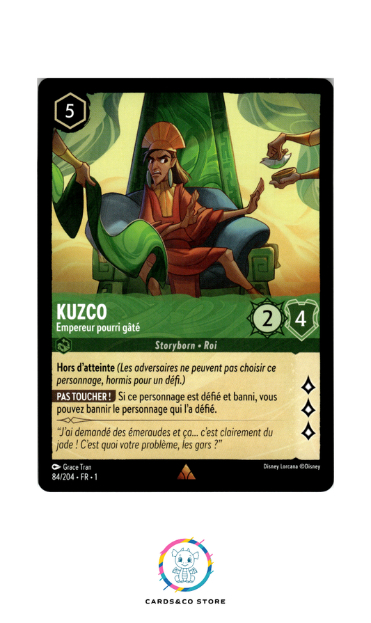 Kuzco, Empereur pourri gâté - 84/204 - Rare