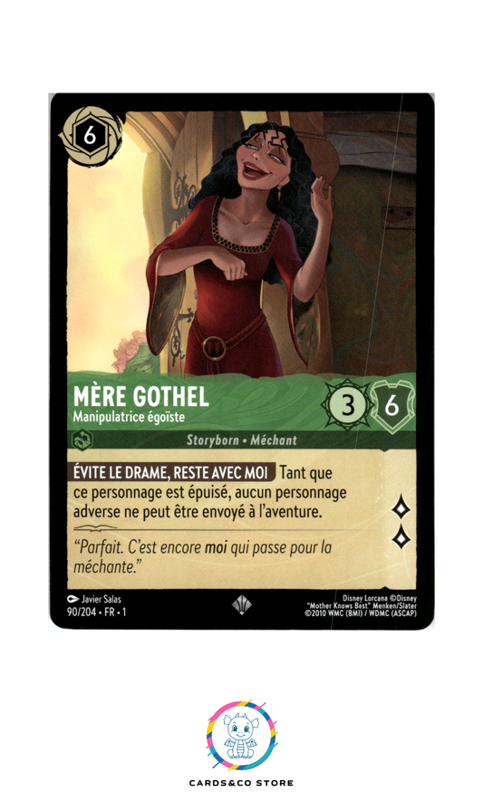 Mère Gothel, Manipulatrice égoïste - 90/204 - Super Rare
