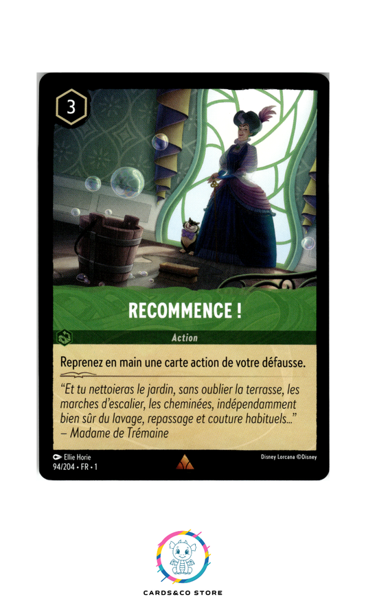 Recommence ! - 94/204 - Rare