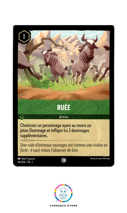 Ruée - 96/204 - Commune