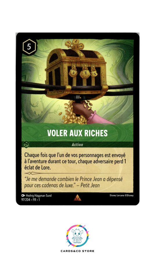 Voler aux Riches - 97/204 - Rare