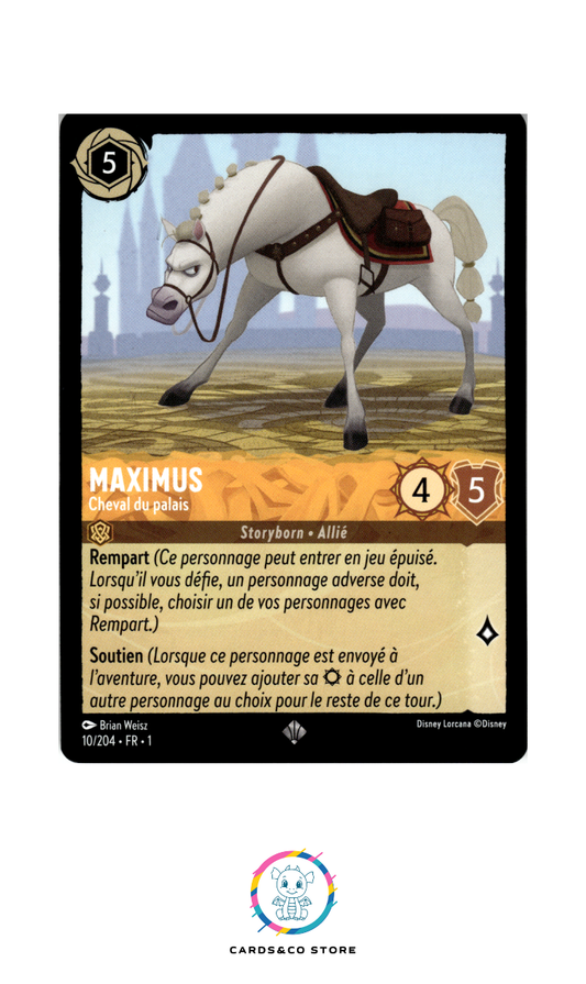 Maximus, Cheval du palais - 10/204 - Super Rare