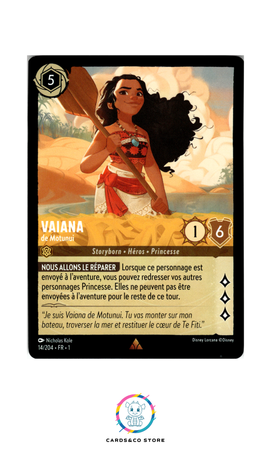Vaiana de Motunui - 14/204 - Rare