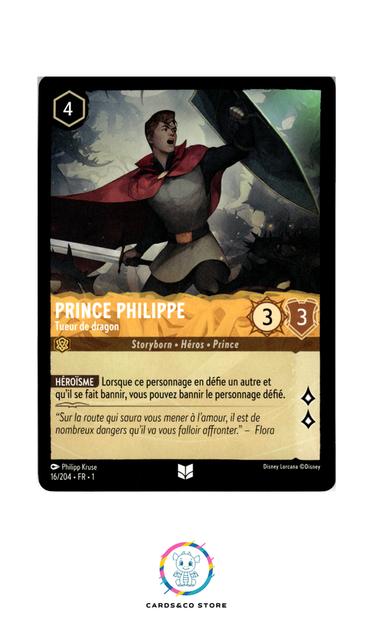 Prince Philippe, Tueur de dragon - 16/204 - Peu commune
