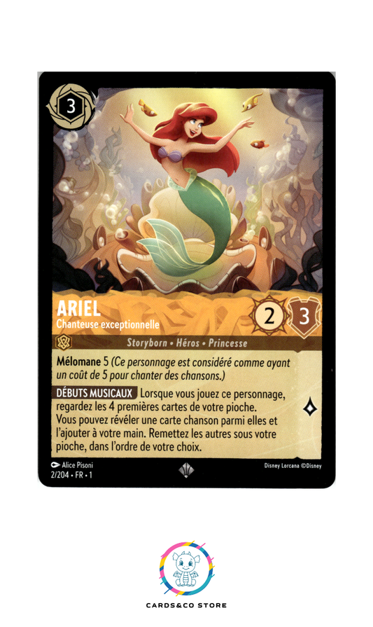 Ariel, Chanteuse exceptionnelle - 2/204 - Super Rare
