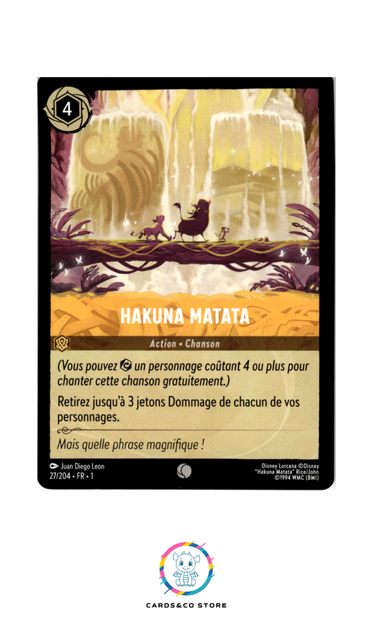Hakuna Matata - 27/204 - Commune