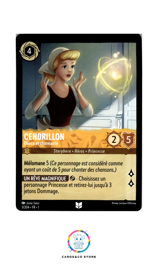 Cendrillon, Douce et charmante - 3/204 - Peu commune
