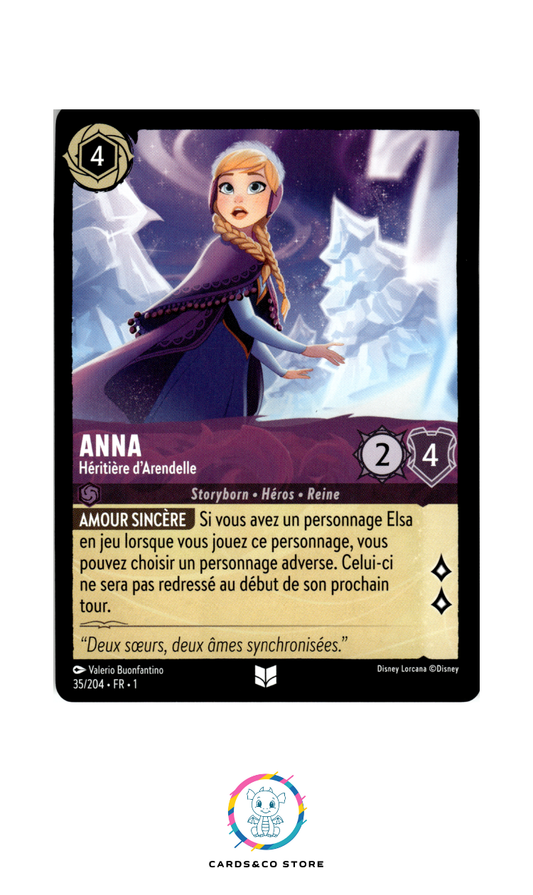 Anna, Héritière d'Arendelle - 35/204 - Peu commune