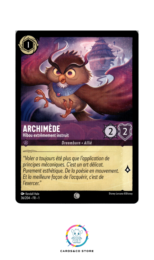 Archimède, Hibou extrêmement instruit - 36/204 - Commune
