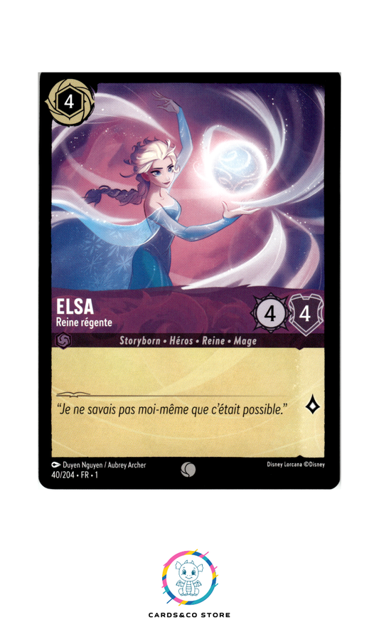 Elsa, Reine régente - 40/204 - Commune