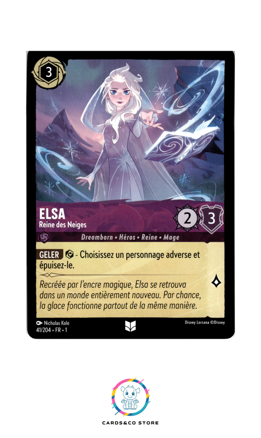 Elsa, Reine des Neiges - 41/204 - Peu commune