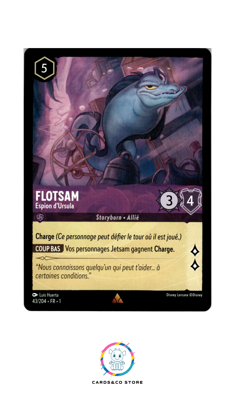 Flotsam, Espion d'Ursula - 43/204 - Rare