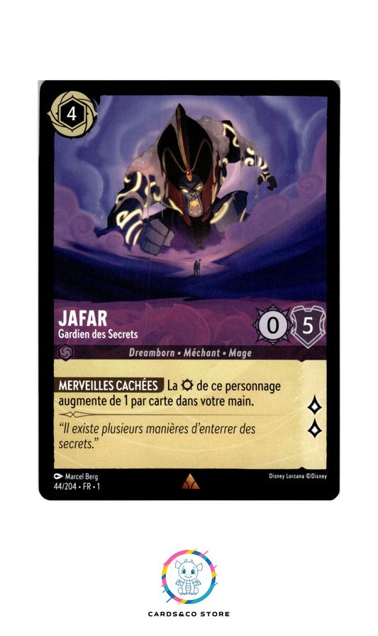 Jafar, Gardien des Secrets - 44/204 - Rare