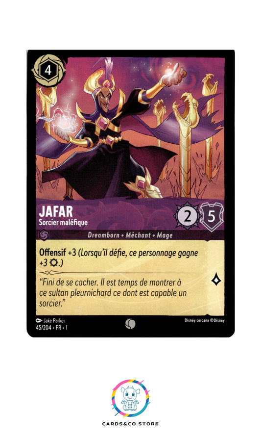 Jafar, Sorcier maléfique - 45/204 - Commune