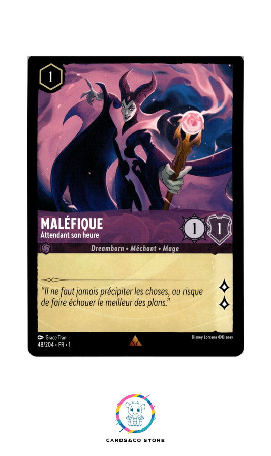 Maléfique, Attendant son heure - 48/204 - Rare