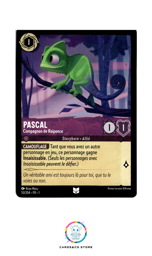 Pascal, Compagnon de Raiponce - 53/204 - Peu commune