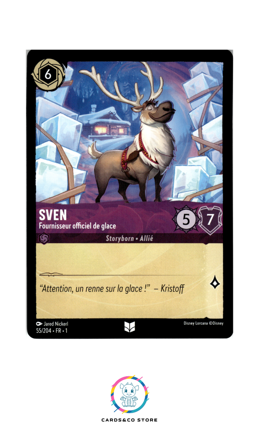 Sven, Fournisseur officiel de glace - 55/204 - Peu commune