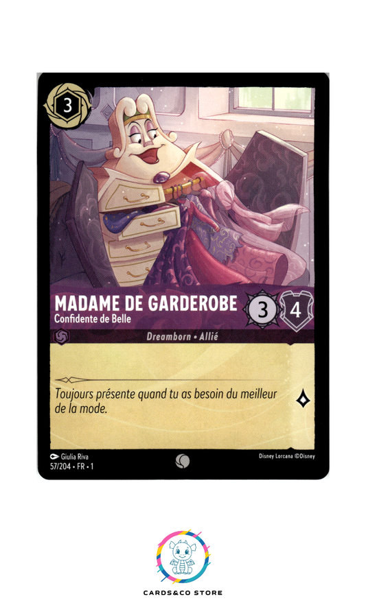 Madame de Garderobe, Confidente de Belle - 57/204 - Commune