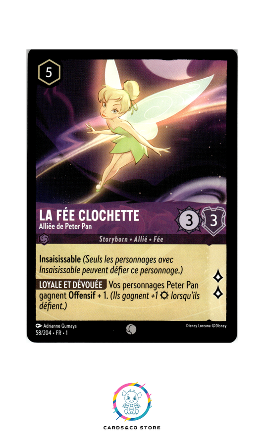 La Fée Clochette, Alliée de Peter Pan - 58/204 - Commune