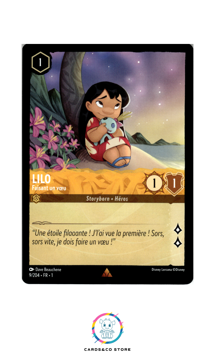 Lilo, Faisant un vœu - 9/204 - Rare