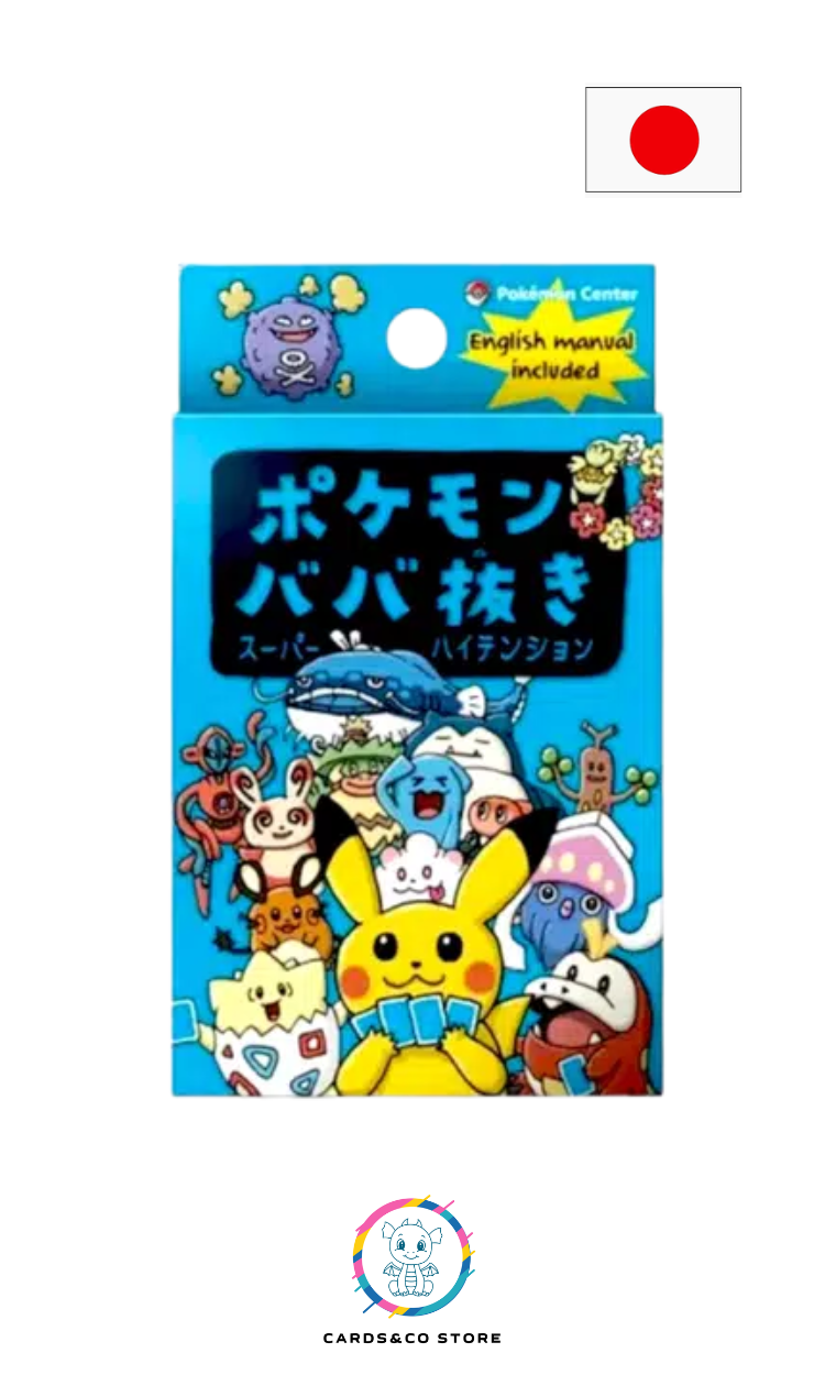 Pokemon - Deck Babanuki Old Maid - Bleu - JPN