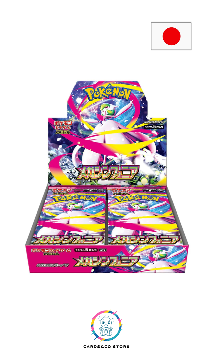 Pokemon - Display de 30 boosters - Mega Symphonia M1S - JPN