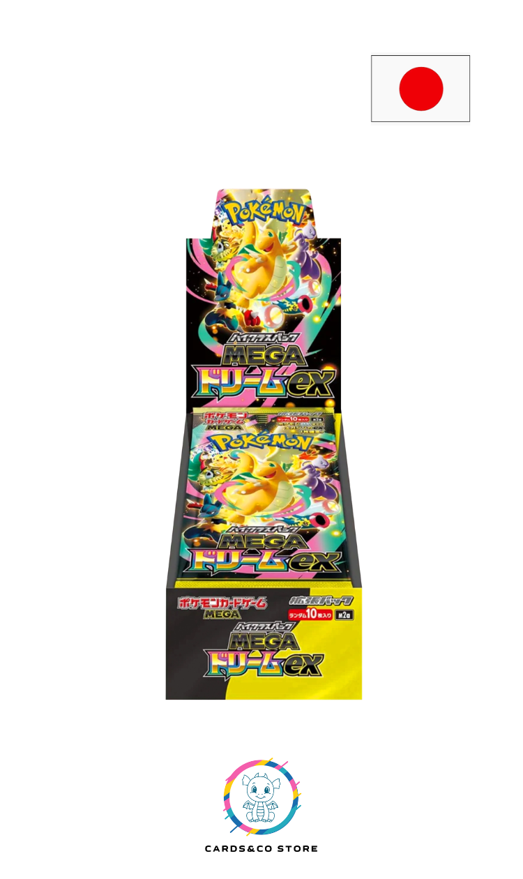 Display de 10 boosters - Mega Dream Ex M2a - JPN