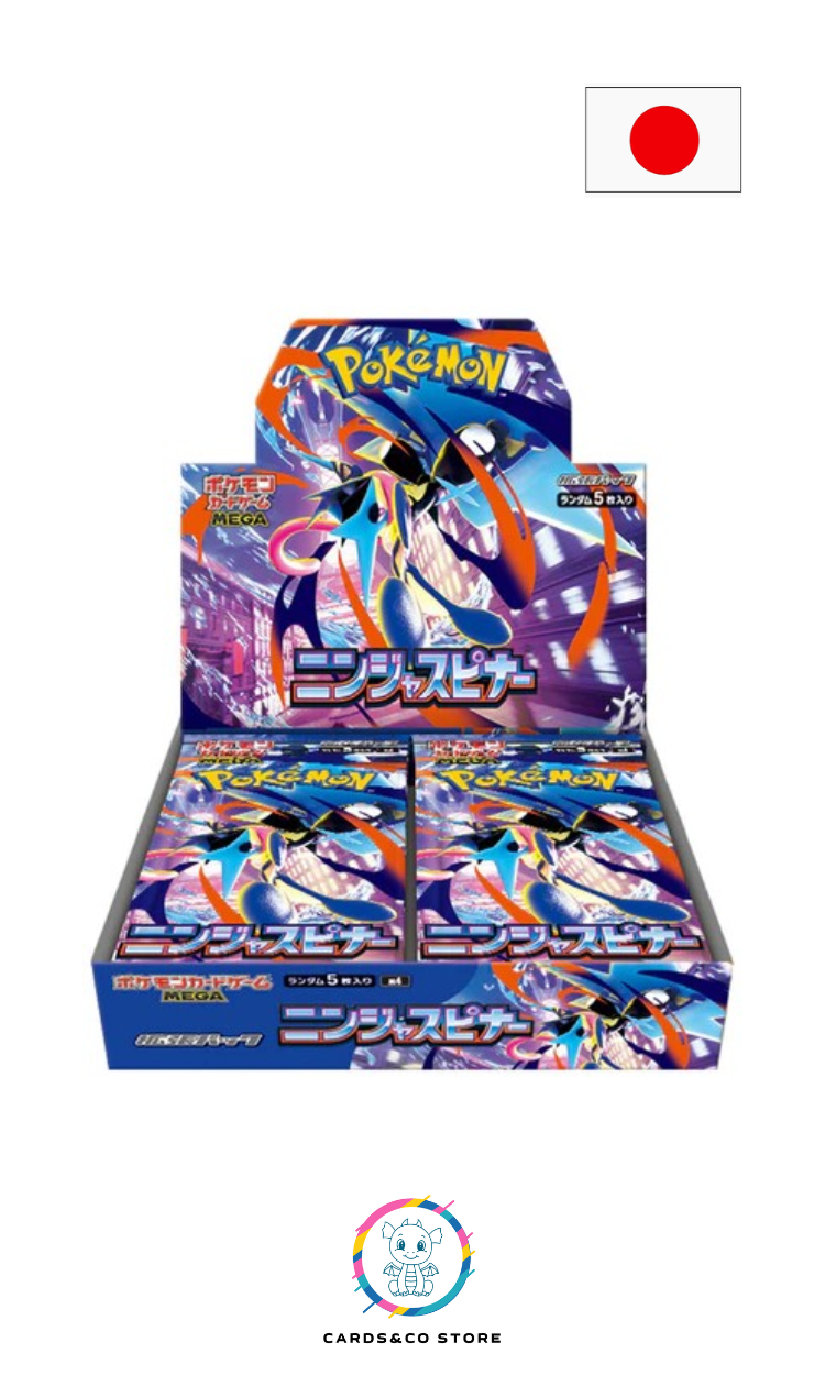 Display de 30 boosters - Ninja Spinner M4 - JPN