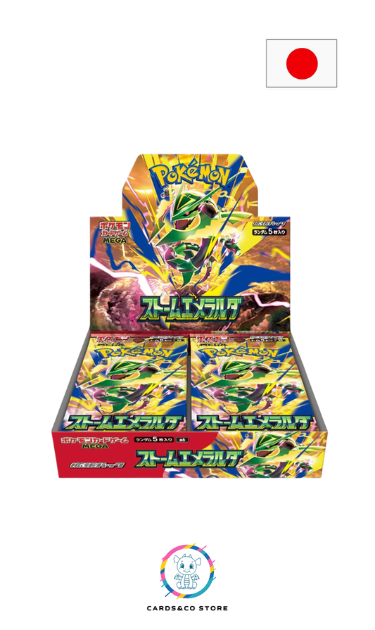 Pokemon - Display de 30 boosters - Storm Emeralda M6 - JPN