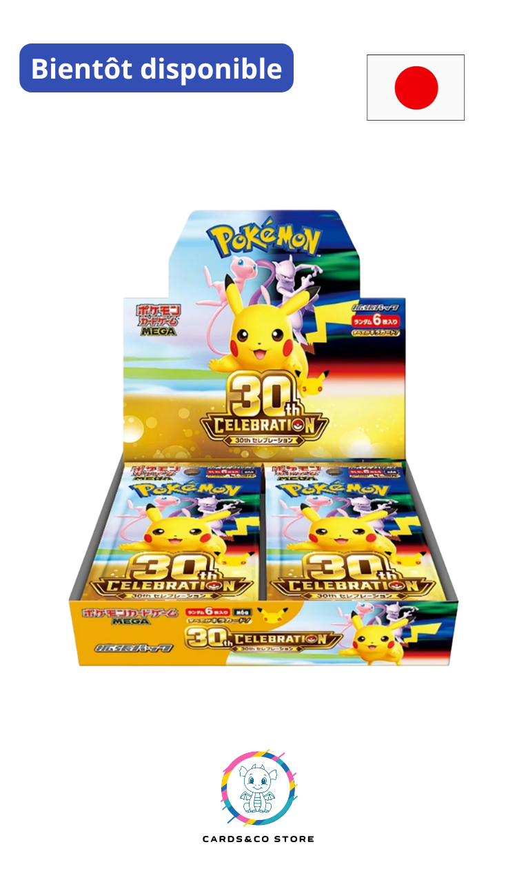 Pokemon - Display de 20 boosters - 30th Celebration M6a - JPN