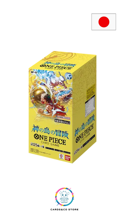 One Piece - Display OP15 - Adventure on the Island of the Gods - JPN