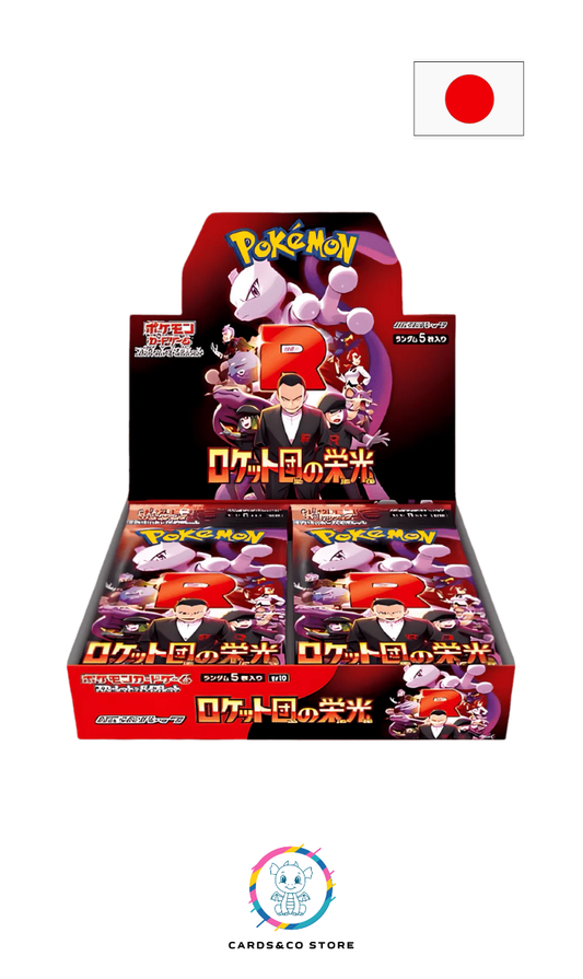 Display de 30 boosters - Glory of the Team Rocket sv10 - JPN
