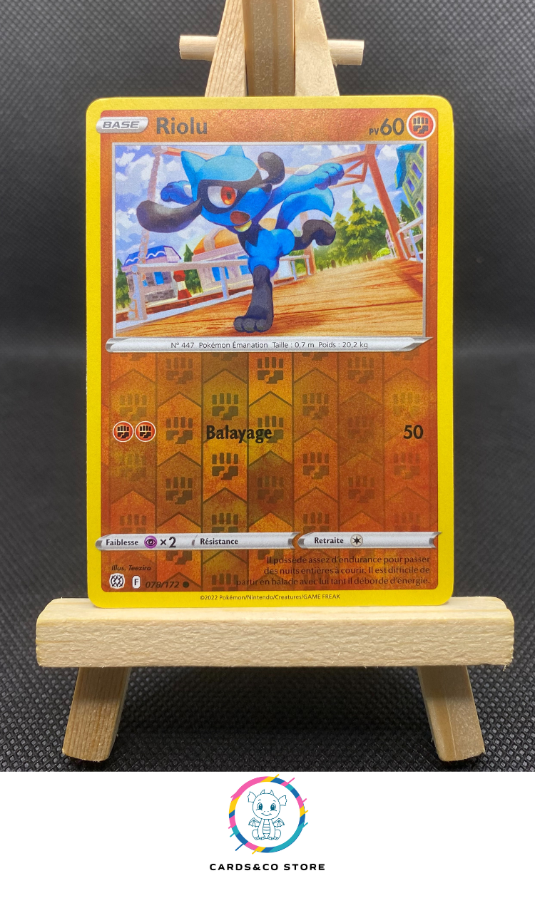 2022 - EB09 - Stars Étincelantes - 078/172 - Riolu Reverse - FR