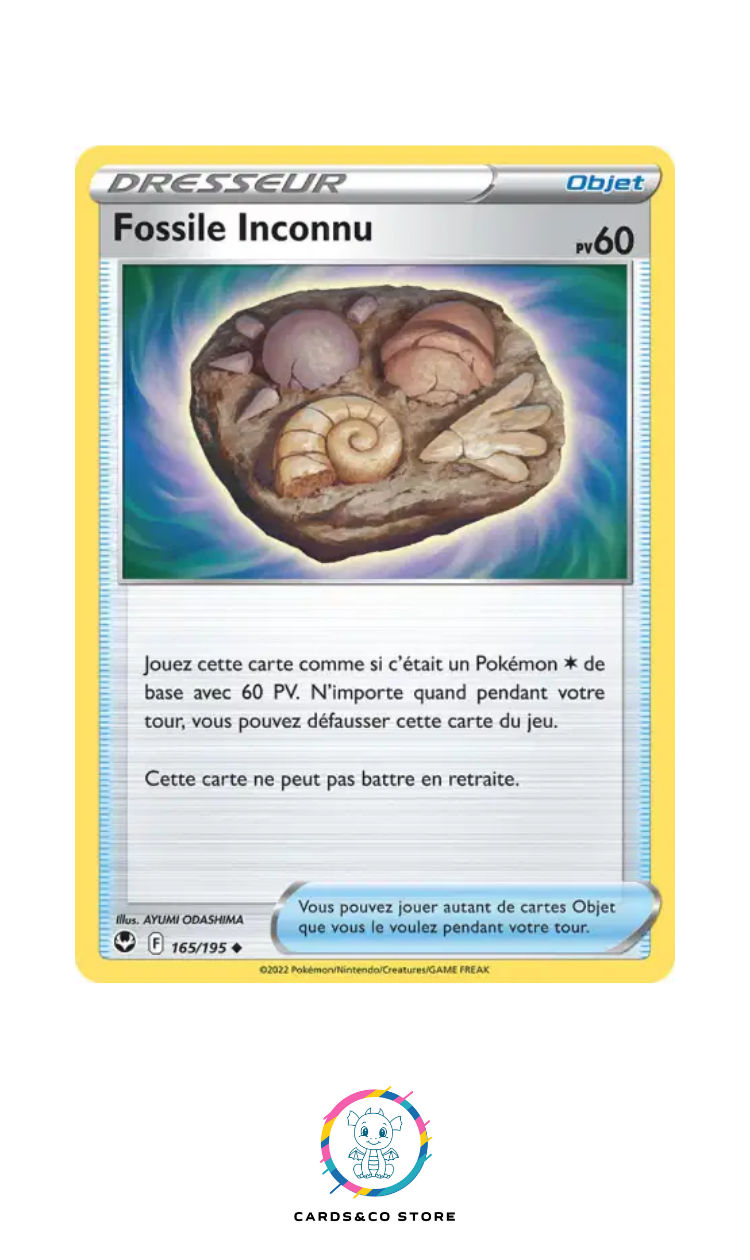 EB12 - Fossile Inconnu 165/195