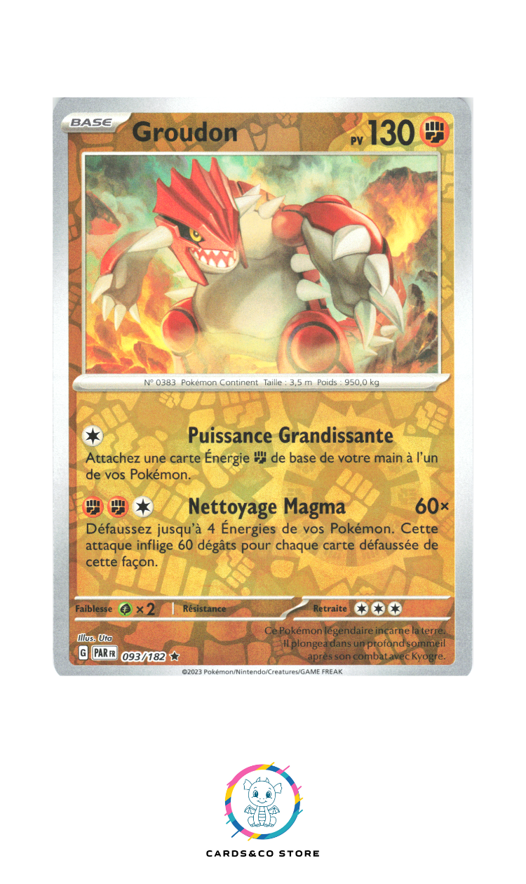 Groudon Reverse #093/182