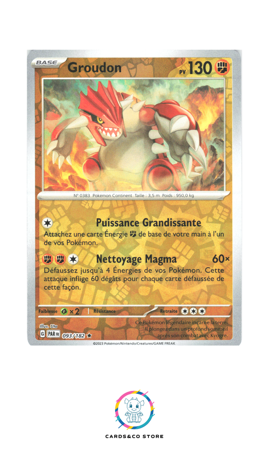 Groudon Reverse #093/182