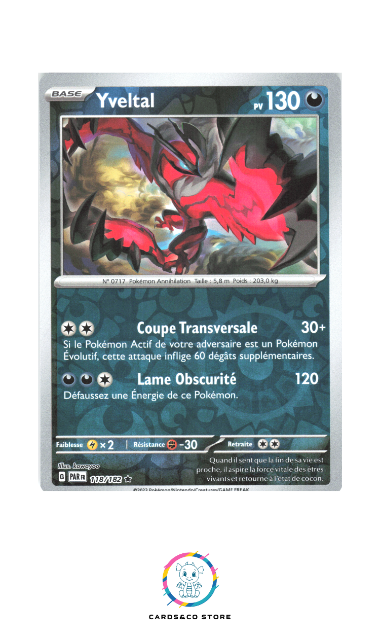 Yveltal Reverse #118/182