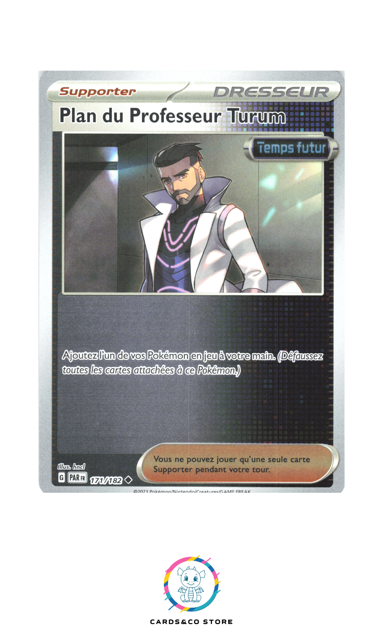 Plan du Professeur Turum Reverse #171/182